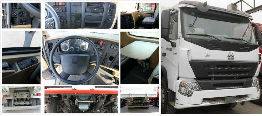 HOWO A7 6X4 371HP Dump Truck detail
