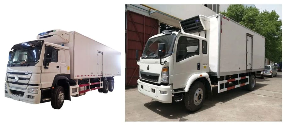 howo Refrigerator Truck detail display